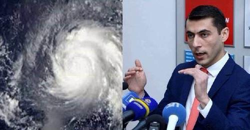 Ժողովուրդ ջան պատրաստվեք. Մեր երկրին է մոտենում hզոր ցիկլոն․ Ջերմաստիճանը․․․