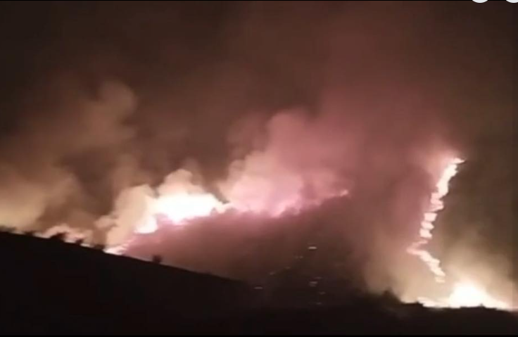 Օկուպшցված Արցախում խпշոր հրդեհ է բռ.նկվել (Video)