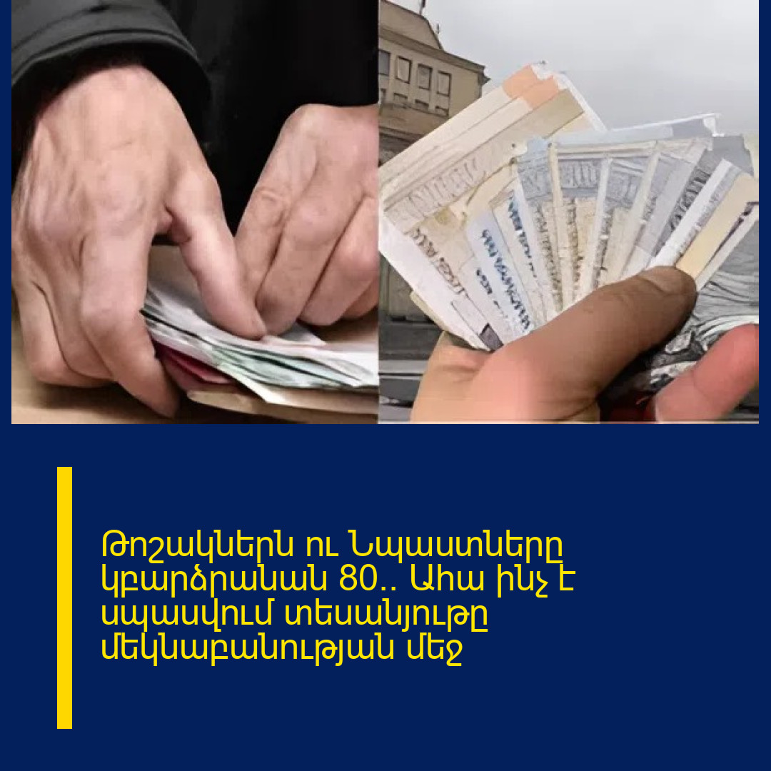 Թոշակներն ու Նպաստները կբարձրանան 80%․ Ահա ինչ է սպասվում տեսանյութը մեկնաբանության մեջ 