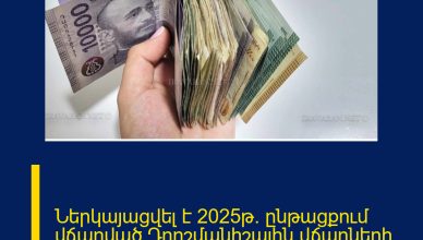 Ներկայացվել է 2025թ. ընթացքում վճարված Դրոշմանիշային վճարների վերադարձի ընթացակարգը