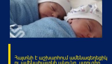 Հայտնի է աշխարհում ամենագեղեցիկ ու ամենահայտնի անունը․ ստուգիր քոնը