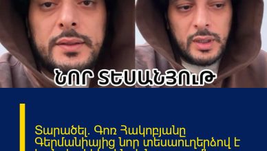 Տարածել. Գոռ Հակոբյանը Գերմանիայից նոր տեսաուղերձով է հանդես եկել. ինչ է նա պատմել որդու բուժման մասին