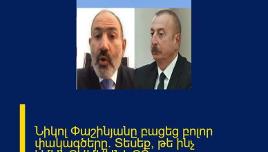 Նիկոլ Փաշինյանը բացեց բոլոր փակագծերը․ Տեսեք, թե ինչ էՄԱՆՐԱՄԱՍՆԵՐԸ ՄԵԿՆԱԲԱՆՈՒԹՅՈՒՆՈՒՄ