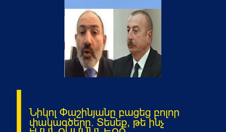 Նիկոլ Փաշինյանը բացեց բոլոր փակագծերը․ Տեսեք, թե ինչ էՄԱՆՐԱՄԱՍՆԵՐԸ ՄԵԿՆԱԲԱՆՈՒԹՅՈՒՆՈՒՄ