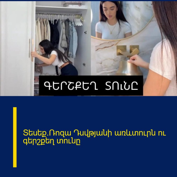 Տեսեք`Ռոզա Դսվթյանի առևտուրն ու գերշքեղ տունը