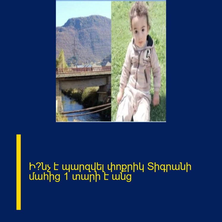 Ի՞նչ է պարզվել փոքրիկ Տիգրանի մաhից 1 տարի է անց